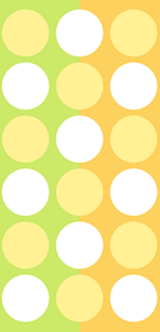 日付無しイラストなし水玉模様タイプBの基礎体温表ダウンロード先へ。