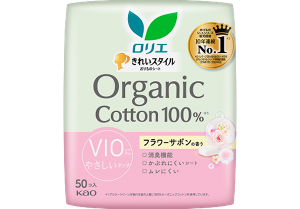 きれいスタイル　オーガニックコットン100% フラワーサボンの製品カタログページへ。