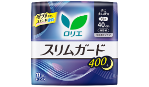 スリムガード　特に多い夜用４００　羽つきの製品カタログページへ。