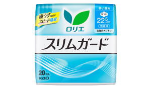 スリムガード　多い昼用 25.5㎝　羽つき　の製品カタログページへ。