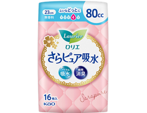 さらピュア吸水　８０ｃｃ 23cm の製品カタログページへ。