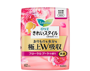 きれいスタイル　極上Ｗ吸収　フローラルブーケの香りの製品カタログページへ。
