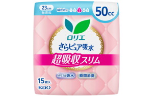 さらピュア吸水　超吸収スリム　５０ｃｃ 23cm の製品カタログページへ。