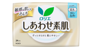 しあわせ素肌 多い昼用２２．５ｃｍ　羽なしの製品カタログページへ。