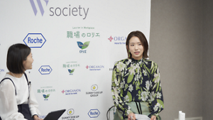 生理との向き合い方について話す、古賀紗理那さん