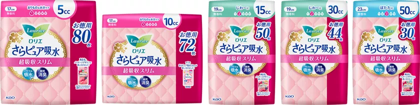 さらピュア吸水 | ロリエ | 花王株式会社