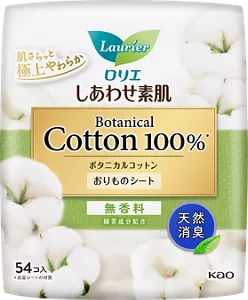 しあわせ素肌おりものシート　Ｂｏｔａｎｉｃａｌ　Ｃｏｔｔｏｎ１００％ 無香料の商品画像