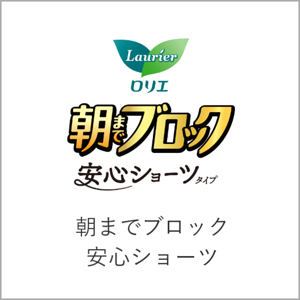 朝までブロック　安心ショーツオンラインショップページへ