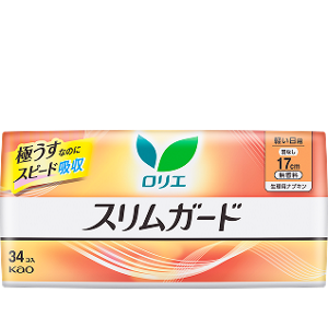 ロリエ　スリムガード　軽い日用の製品カタログのページへ。