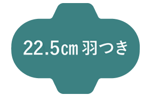 22.5cm 羽つき