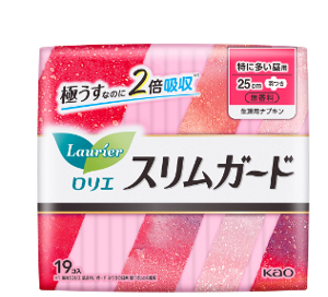 ロリエ　スリムガード　特に多い昼用の製品カタログのページへ。