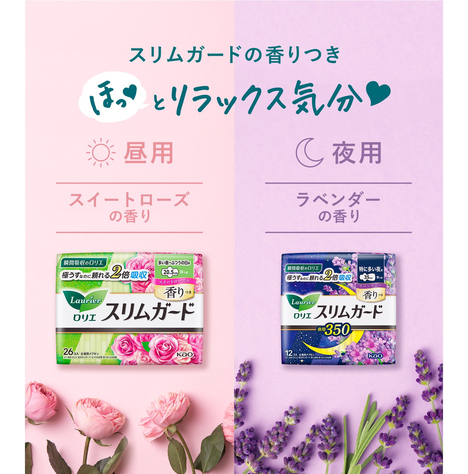 スリムガード ロリエ 花王株式会社