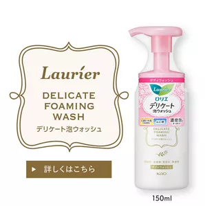 デリケート泡ウォッシュの製品カタログのページへ。