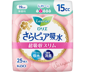 ロリエ さらピュア吸水 超吸収スリム 15cc 25枚入