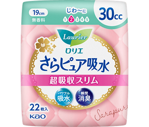 ロリエ さらピュア吸水 超吸収スリム 30cc 22枚入