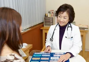 問診時のイメージ。