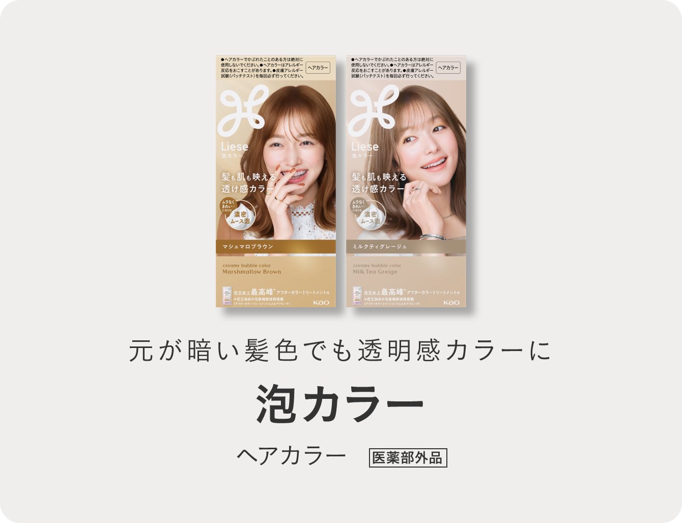 リーゼカラー | 花王株式会社