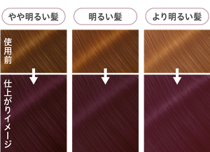 ピンクラベンダーの仕上がりイメージ