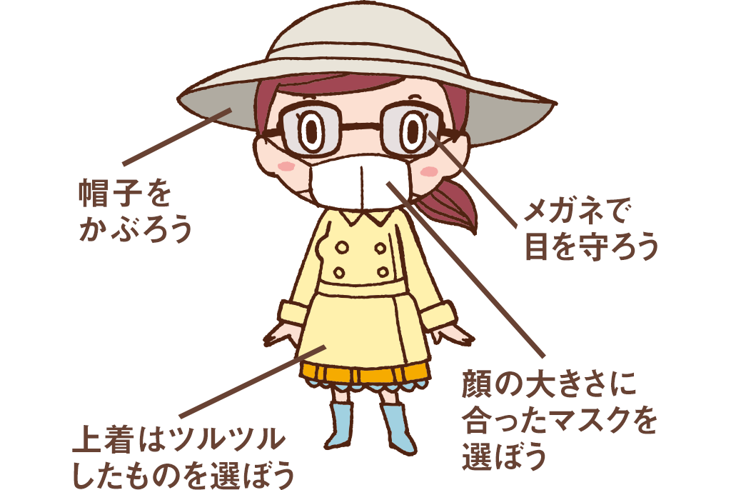 花粉対策 外出テクニック編 衣類に付く花粉を家に持ち込まないための対策 応援 くらしのキレイ 花王 くらしの研究 花粉対策 外出テクニック編 衣類に付く花粉を家に持ち込まないための対策 応援 くらしのキレイ 花王 くらしの研究