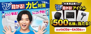 マジ助かる！お風呂のカビ対策 増えちゃう前にらくらく撃退！いつもの掃除でちゃっかり予防！※すでに発生している汚れは、除去してからお使いください。
