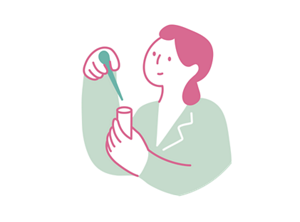 研究者のイラスト