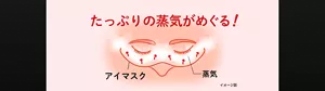 たっぷりの蒸気がめぐる! イメージ図