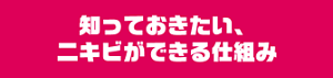 知っておきたい、ニキビができる仕組み