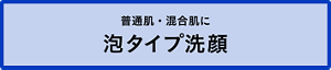 普通肌・混合肌に泡タイプ洗顔
