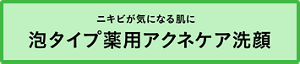 ニキビが気になる肌に 泡タイプ薬用アクネケア洗顔