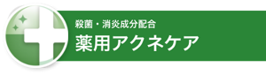 殺菌・消炎成分配合 薬用アクネケア