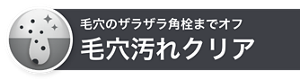 毛穴のザラザラ角栓までオフ毛穴汚れクリア