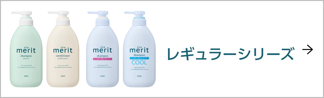 メリット シャンプーブラシ | メリット | 花王株式会社