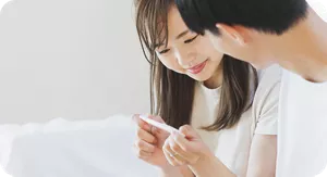 出産準備する妊婦