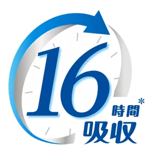 16時間(*)吸収