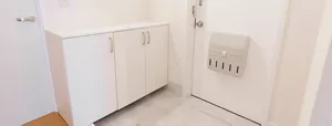 玄関のお掃除