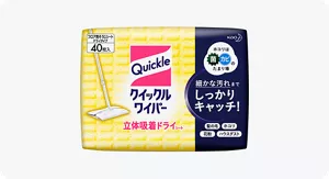クイックルワイパー 立体吸着ドライシート