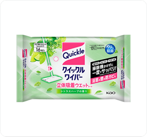 立体吸着ウエットシート（シトラスハーブの香り）