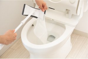 フタを開けるだけでシートに触らずに捨てられる