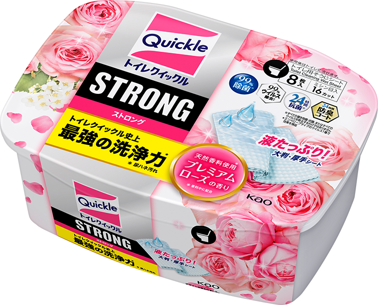 花王株式会社|トイレクイックル|STRONG(ストロング)