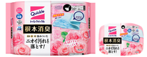 トイレクイックル 根本消臭つめかえ用 ローズの香り 商品画像