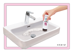 洗面ボウルクリーナー 使用イメージ