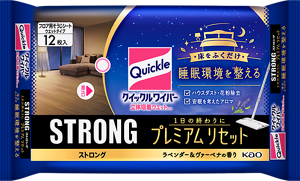 クイックルワイパー 立体吸着ウエットシートストロング 1日の終わりにプレミアムリセット