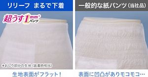 花王リリーフ＜公式＞ まるで下着 超うす1mmの大人用紙パンツ│花王