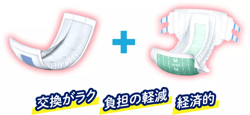 花王 リリーフ＜公式＞ テープ式おむつ用尿とりパッド モレ安心