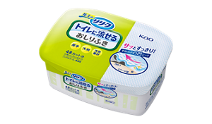 トイレに流せるおしりふき