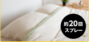 約20回スプレー