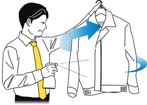 「エイジング臭の原因「皮脂」を24時間ニオわせない」のイメージイラスト