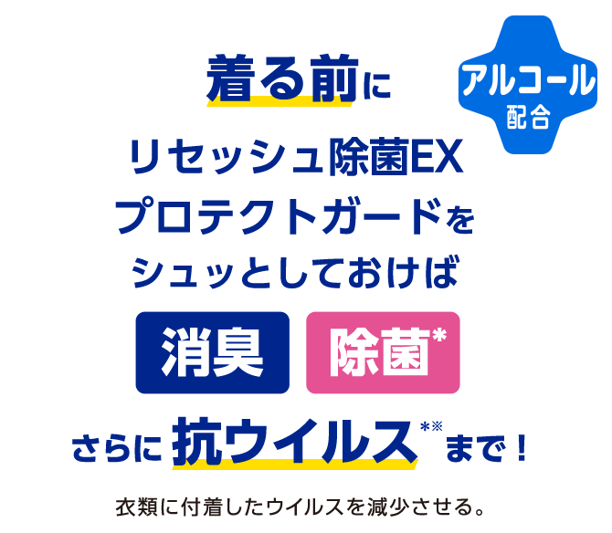 花王株式会社 | リセッシュ | プロテクトガード