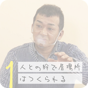 1 人との絆で居場所はつくられる。