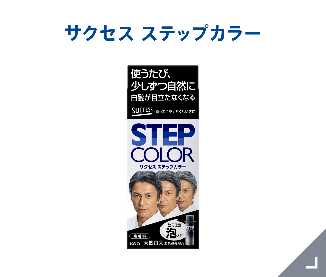 商品画像：サクセス ‐前を向くチカラに｜花王 3